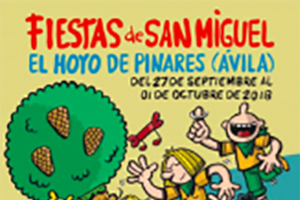 Cartel Fiestas EL Hoyo de Pinares 2018